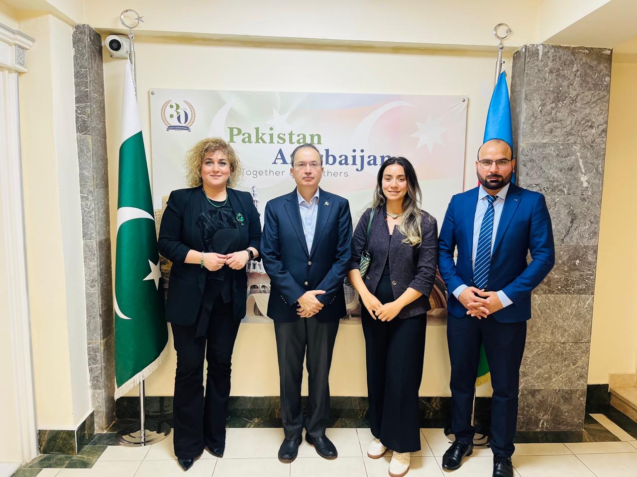 Khazar University Delegation Visits Embassy of the Islamic Republic of Pakistan  in Azerbaijan   
